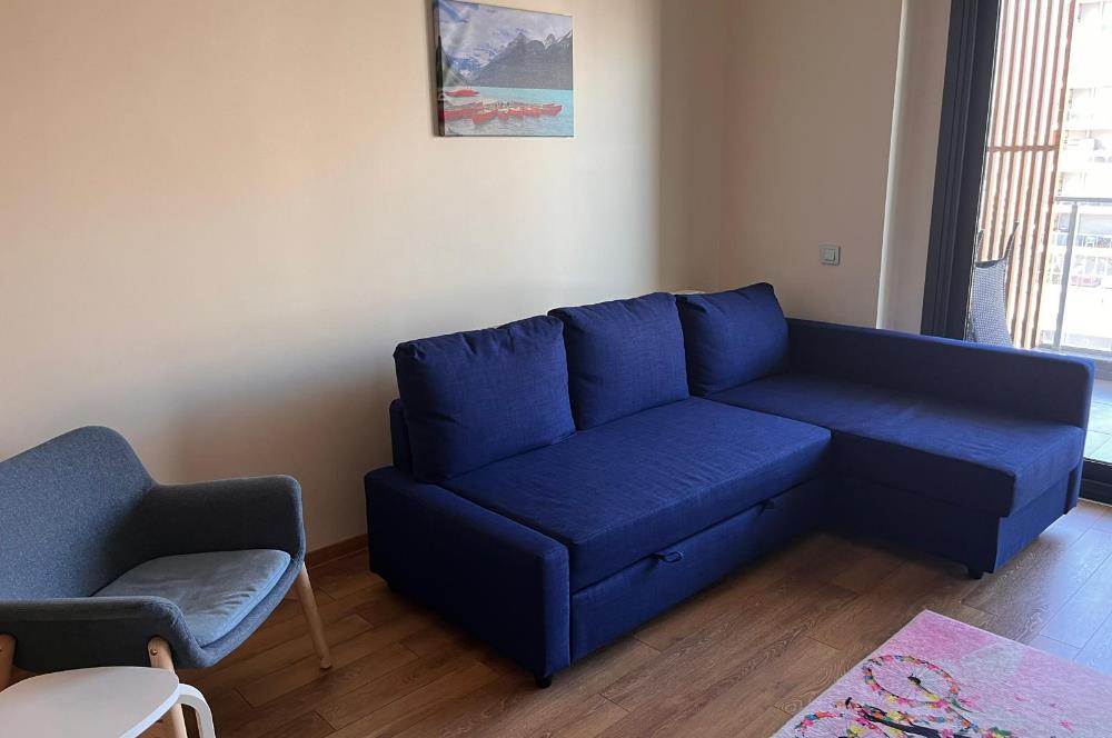 Mavişehir Modern 4'te Eşyalı Kiralık 1+1 Daire