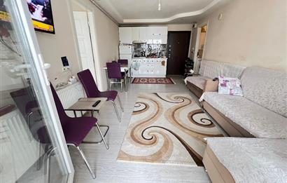 PLEVNE MAH ÖĞRETMEN EVİ KARŞISI SATILIK ARA KAT EŞYALI 1+1 DAİRE