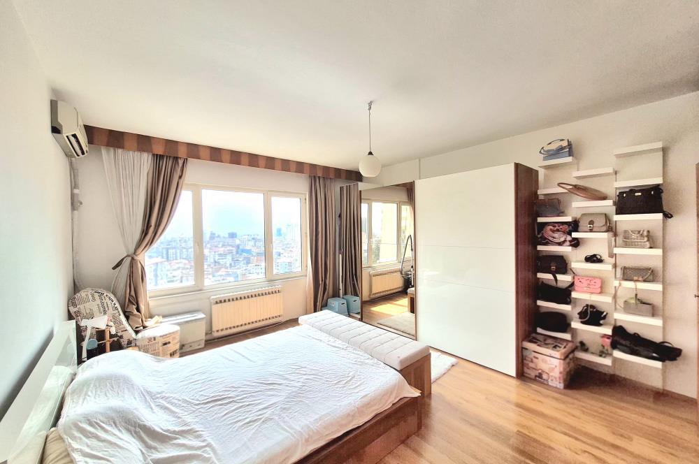 Beşiktaş Gayrettepe'de Şehir Manzaralı 3+1 Kiralık Daire