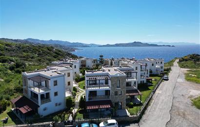 Bodrum Gündoğan Plajlı Sitede Kiralık Eşyalı 2+1 