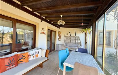 Bodrum Gündoğan Plajlı Sitede Kiralık Eşyalı 2+1 