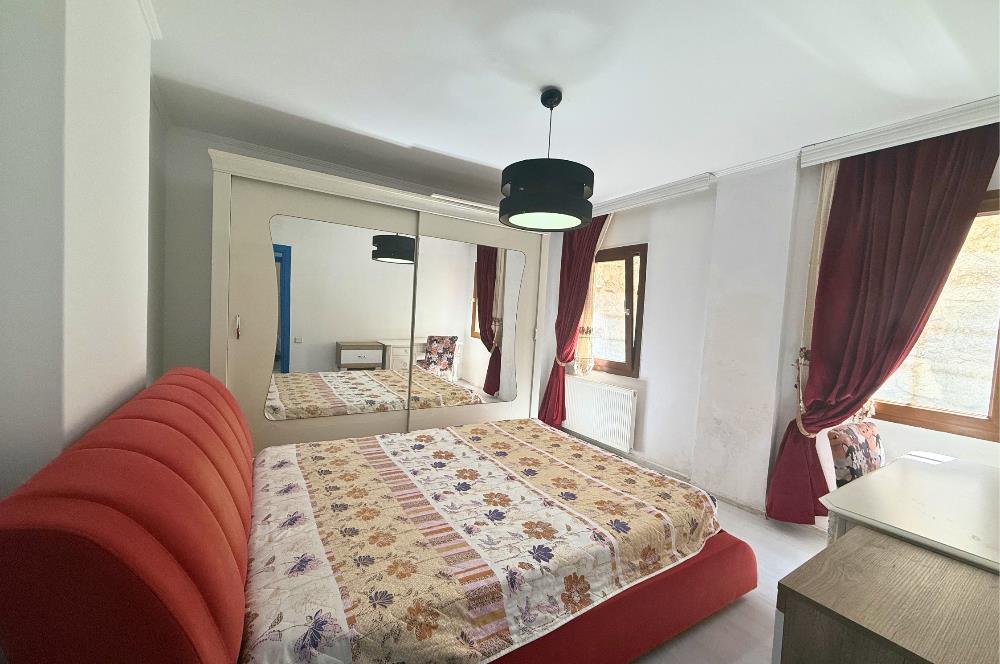 Bodrum Gündoğan Plajlı Sitede Kiralık Eşyalı 2+1 