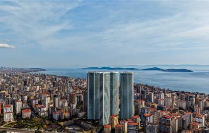 FOUR WINDS RESIDENCE ÖN BLOK'DA FULL DENİZ MANZARALI SATILIK 2+1