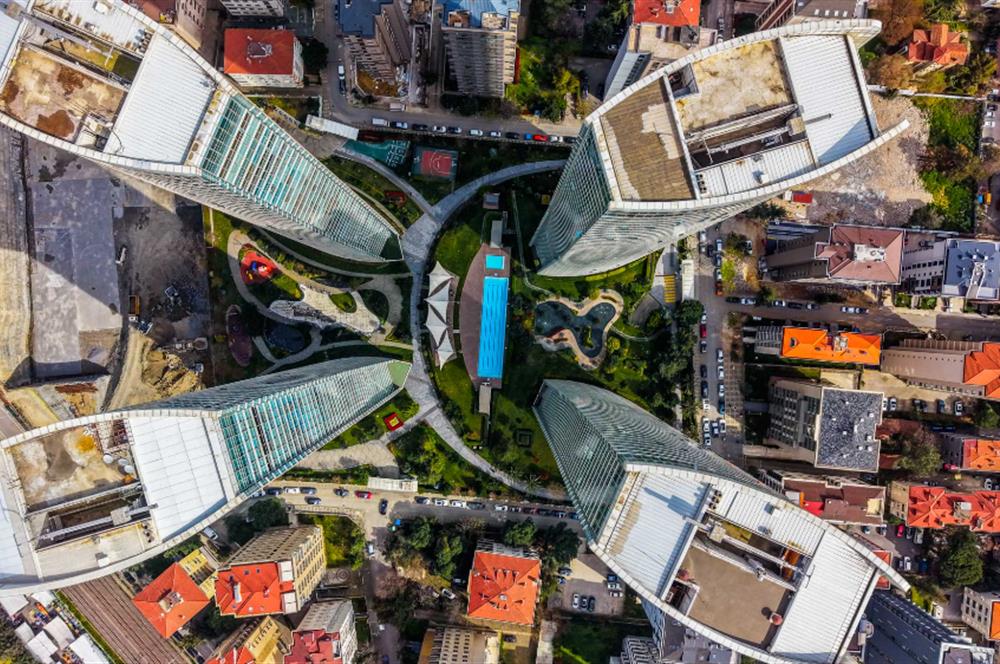 FOUR WINDS RESIDENCE ÖN BLOK'DA FULL DENİZ MANZARALI SATILIK 2+1