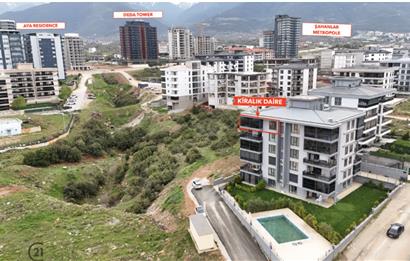 C21 LOFTTAN GÖVEÇLİK BÖLGESİ'NDE 3+1 KİRALIK LÜKS DAİRE