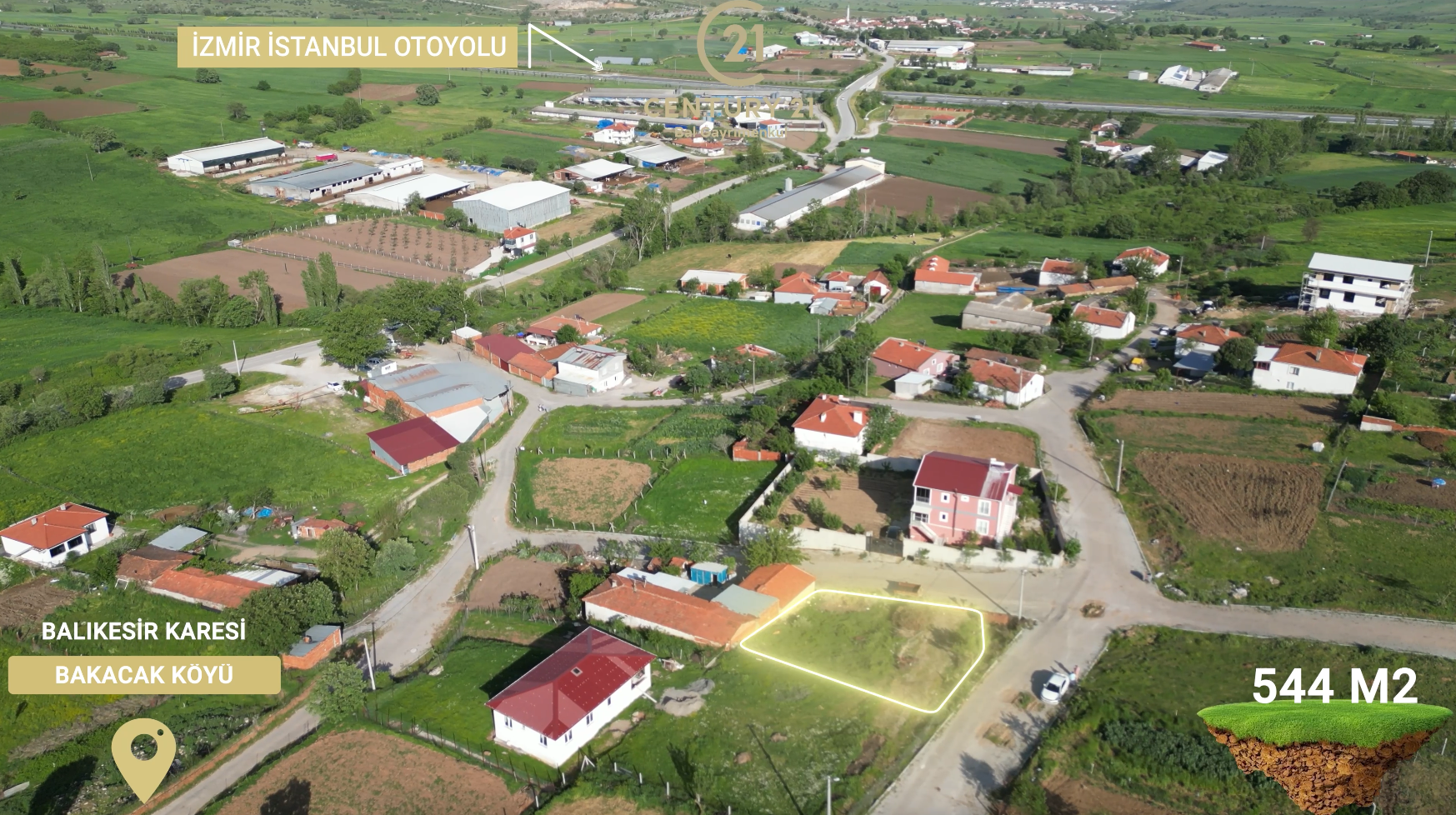 Karesi Bakacak Satılık Konut İmarlı Müstakil Parsel