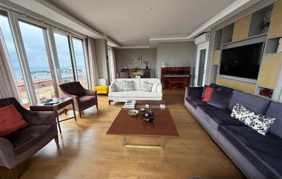 CADDEBOSTAN SAHİLDE FULL DENİZ MANZARALI 5+1 DUBLEKS DAİRE