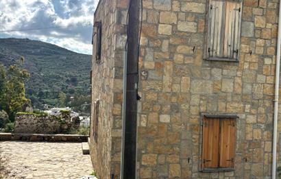 Gümüşlük Peksimet'te Taş Mimarili, Bahçeli 2+1 Dubleks