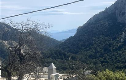 Dağbelen'de Deniz Manzaralı, Bahçeli 2+1 Kiralık Daire