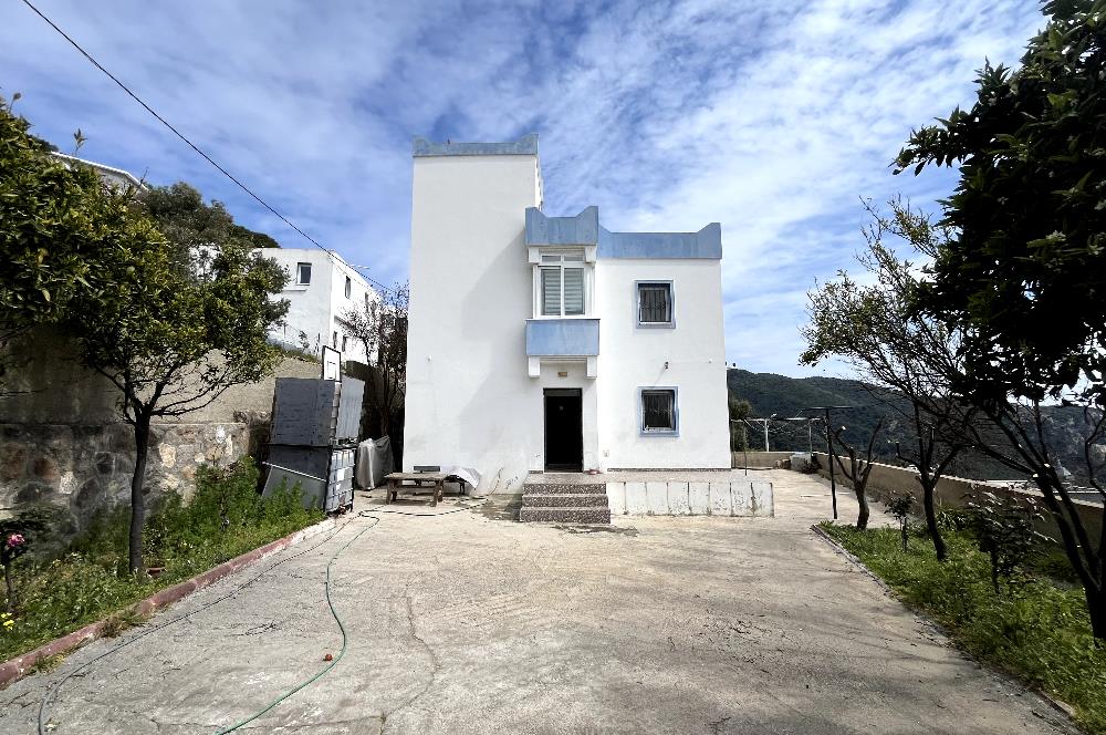 Dağbelen'de Deniz Manzaralı, Bahçeli 2+1 Kiralık Daire