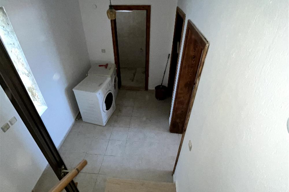 Gümüşlük Peksimet'te Taş Mimarili, Bahçeli 2+1 Dubleks