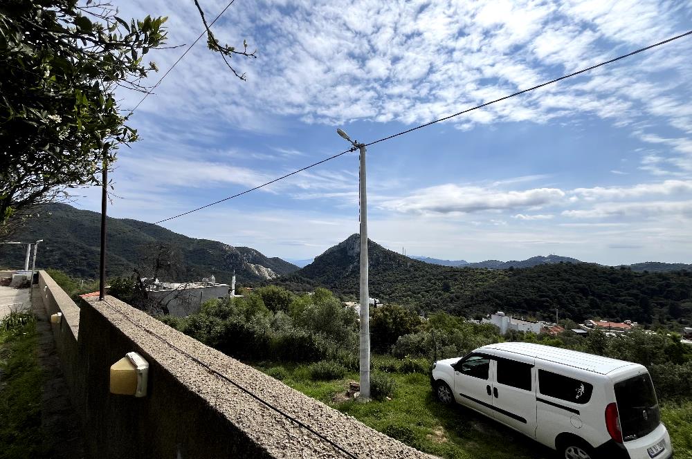 Dağbelen'de Deniz Manzaralı, Bahçeli 2+1 Kiralık Daire