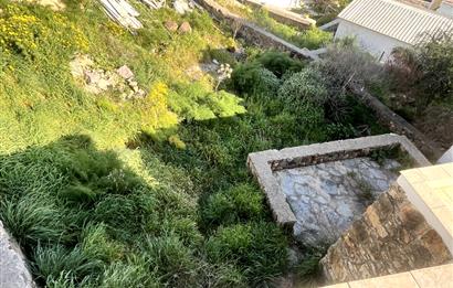 Gümüşlük Peksimet'te 2 Tapulu, 150m² Bahçeli Taş Ev