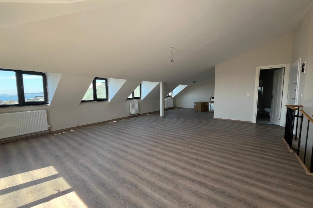 KORU PARKINDA PANORAMİK DENİZ MANZARALI ÖZEL 3+2 DUBLEKS