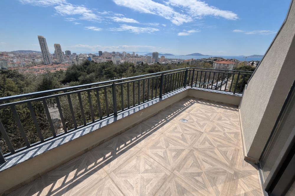KORU PARKINDA PANORAMİK DENİZ MANZARALI ÖZEL 3+2 DUBLEKS