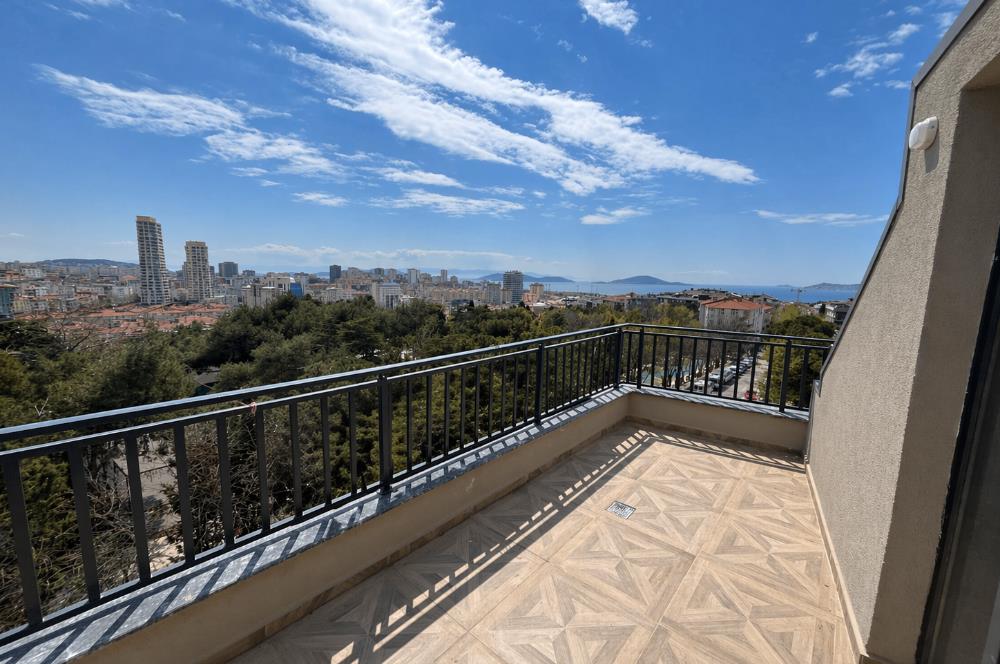 KORU PARKINDA PANORAMİK DENİZ MANZARALI ÖZEL 3+2 DUBLEKS