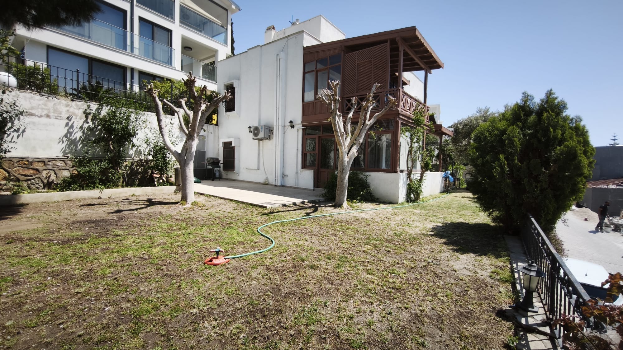 Bodrum Bağla'da Kiralık Eşyalı Bahçe Dubleksi