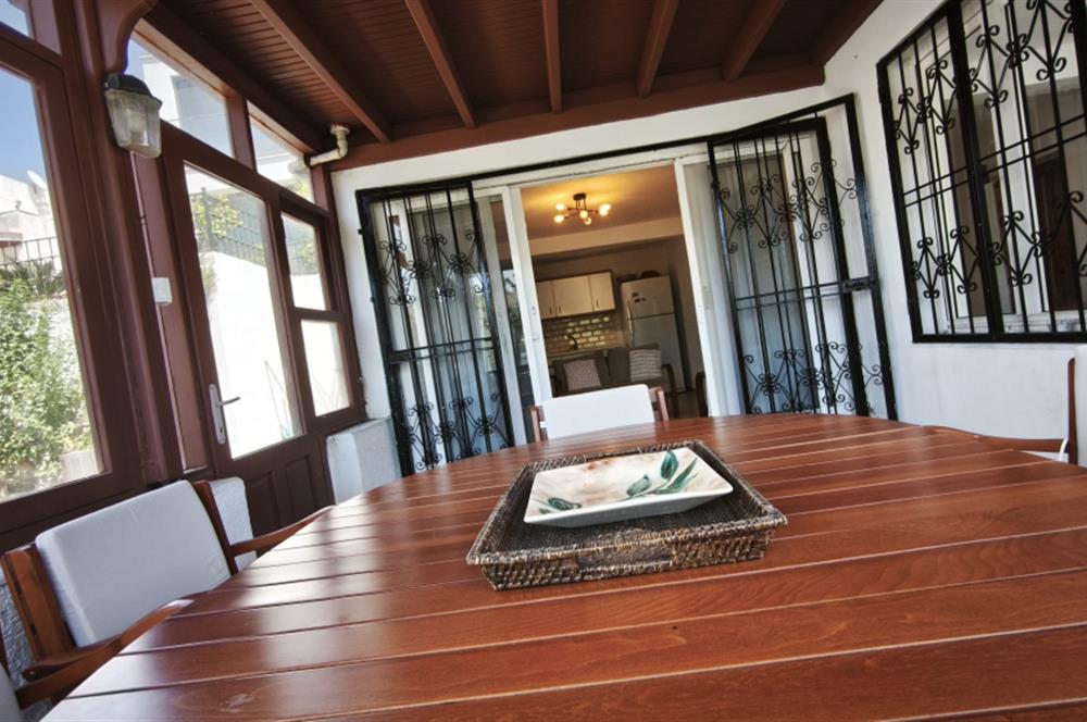 Bodrum Bağla'da Kiralık Eşyalı Bahçe Dubleksi