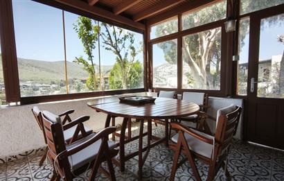 Bodrum Bağla'da Kiralık Eşyalı Bahçe Dubleksi