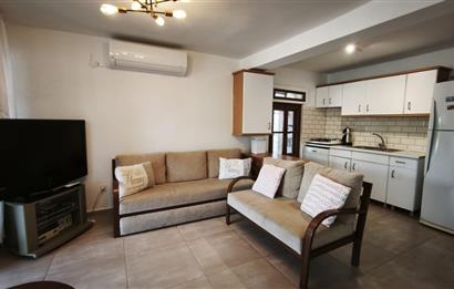 Bodrum Bağla'da Kiralık Eşyalı Bahçe Dubleksi