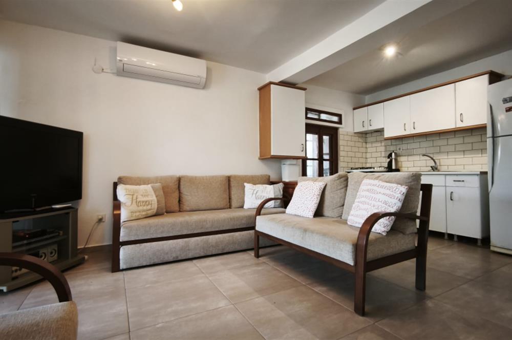 Bodrum Bağla'da Kiralık Eşyalı Bahçe Dubleksi