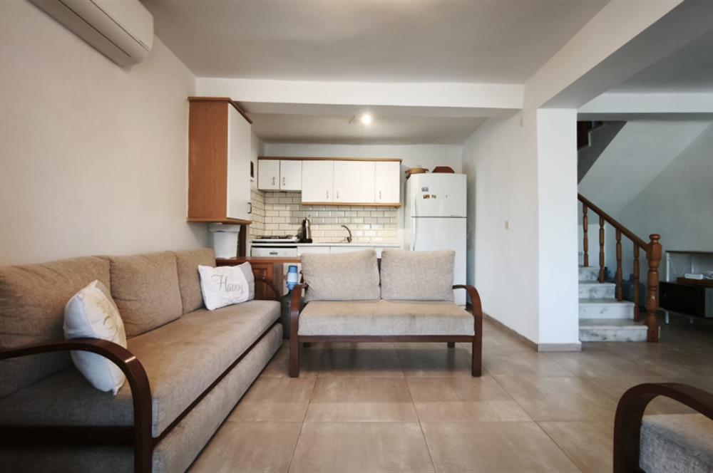 Bodrum Bağla'da Kiralık Eşyalı Bahçe Dubleksi