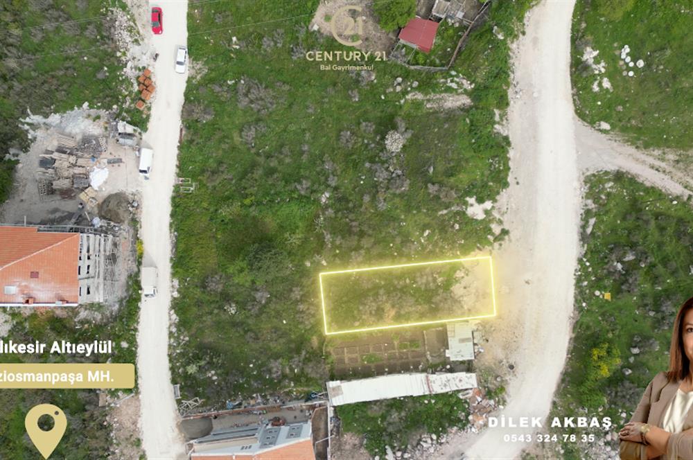 1312016287 CENTURY 21 BAL'DAN GAZİOSMANPAŞA'DA SATILIK 221 M2 ARSA