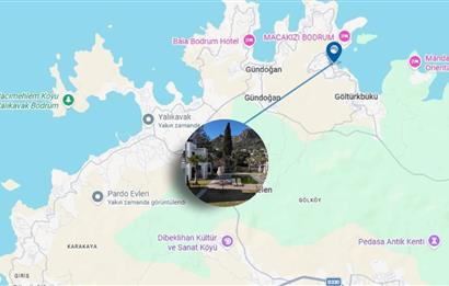 Türkbükü'nde Havuzlu Site İçinde Eşyalı Bahçe Dubleksi