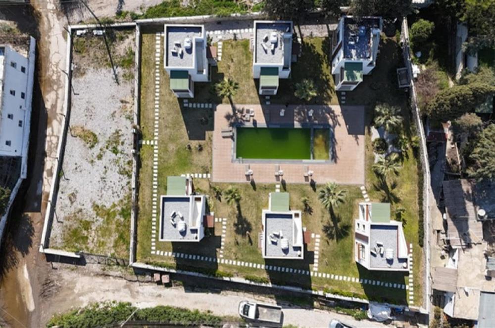 Türkbükü'nde Havuzlu Site İçinde Eşyalı Bahçe Dubleksi