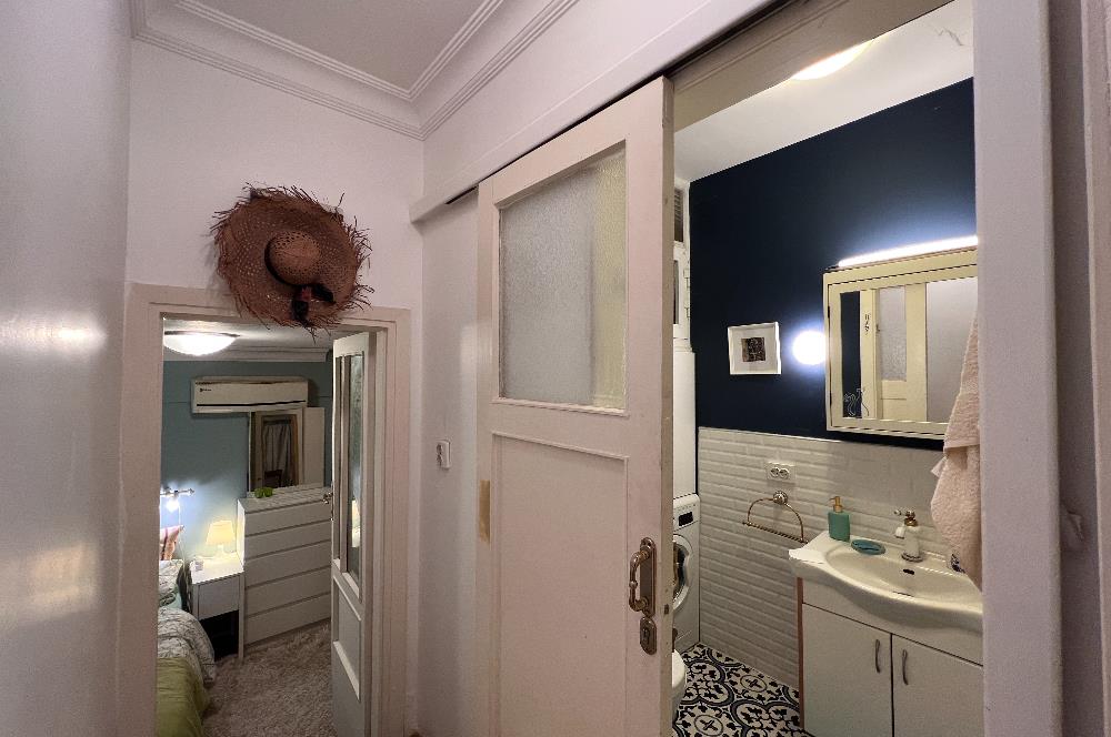 BÜYÜKADA'da YAZ DÖNEMİ AYLIK 2+1 98 M2 BAHÇE KATI KİRALIK DAİRE