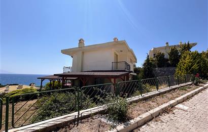Önü Kapanmaz Full Deniz Manzaralı, Özel Plajlı Site İçinde Dubleks