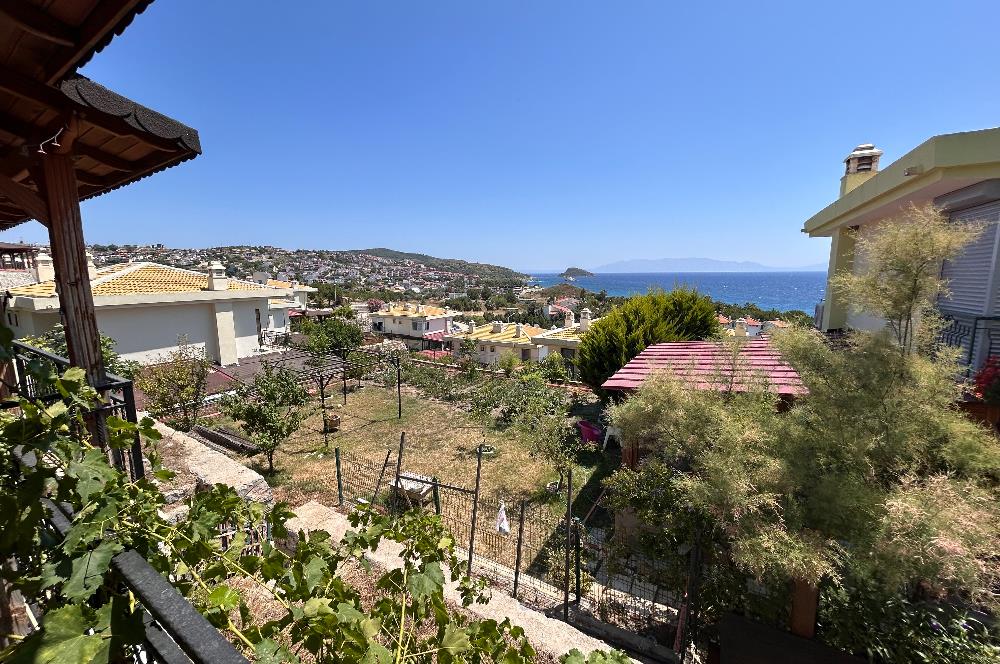 Önü Kapanmaz Full Deniz Manzaralı, Özel Plajlı Site İçinde Dubleks