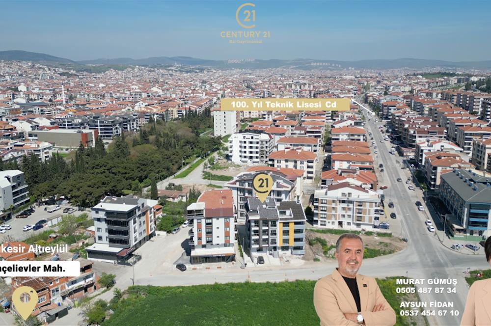 C21 BAL'DAN BAHÇELİEVLER MAH. 1+1 SATILIK DAİRE