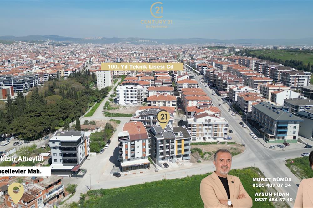 C21 BAL'DAN BAHÇELİEVLER MAH. 1+1 SATILIK DAİRE