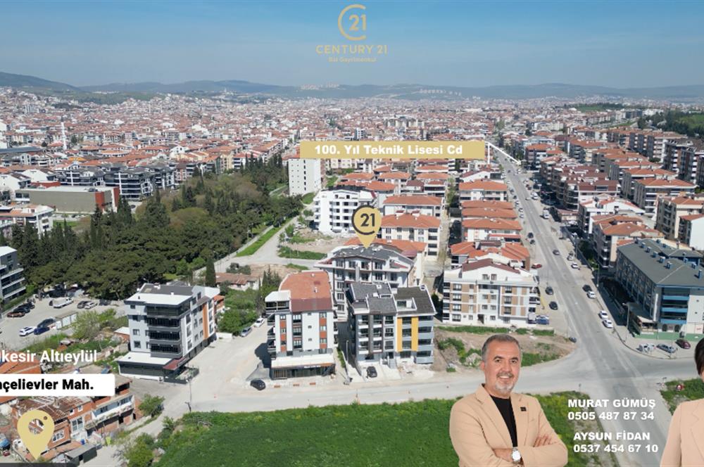 C21 BAL'DAN BAHÇELİEVLER MAH. 1+1 SATILIK DAİRE