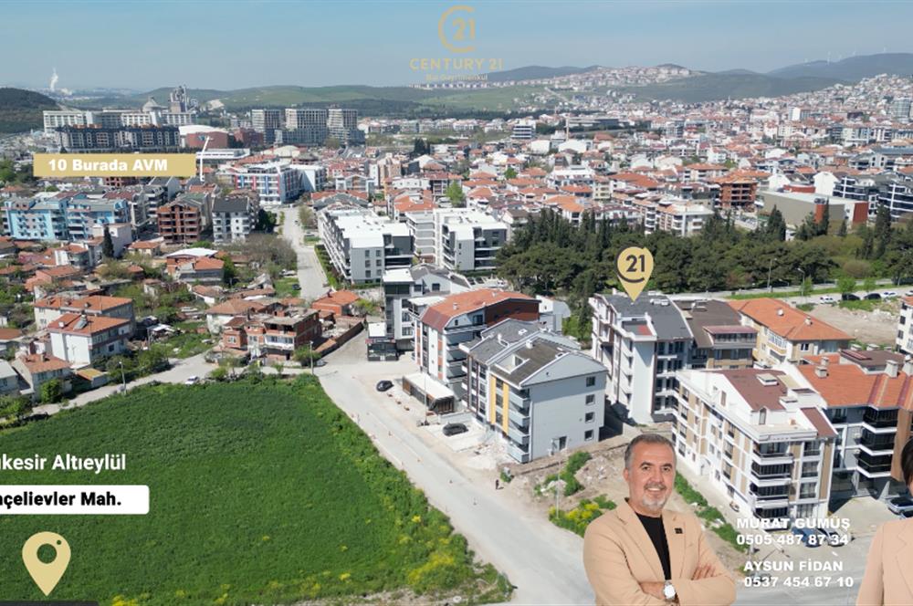 C21 BAL'DAN BAHÇELİEVLER MAH. 1+1 SATILIK DAİRE