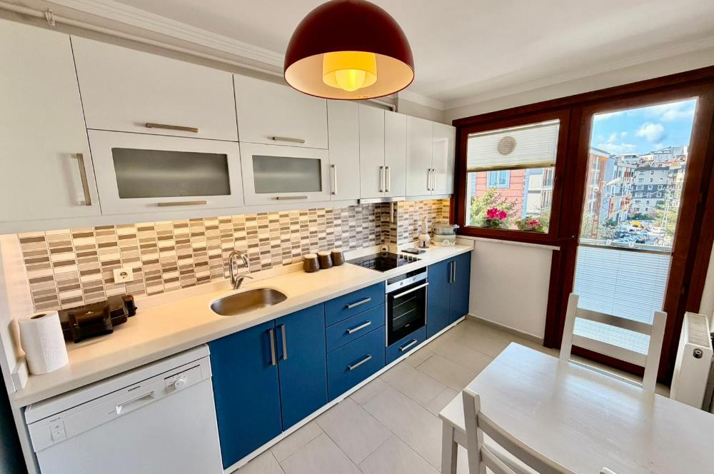 BUTİK SİTE NEW LİFE DA FERAH VE BALKONLU 2+1 EŞYALI DAİRE