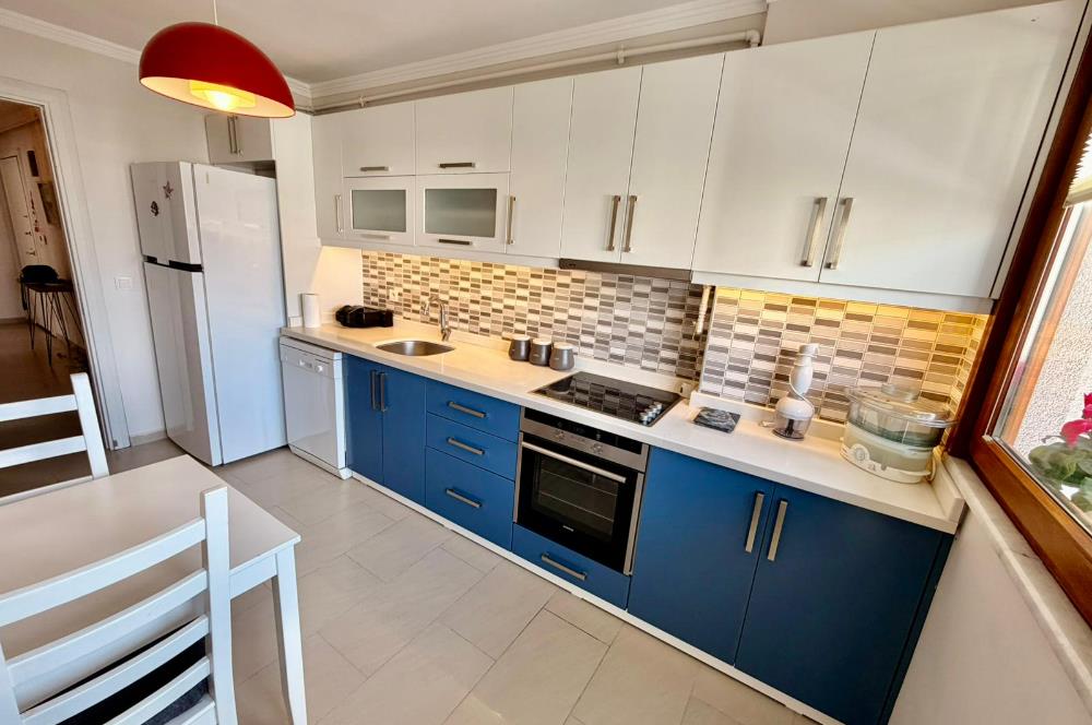 BUTİK SİTE NEW LİFE DA FERAH VE BALKONLU 2+1 EŞYALI DAİRE