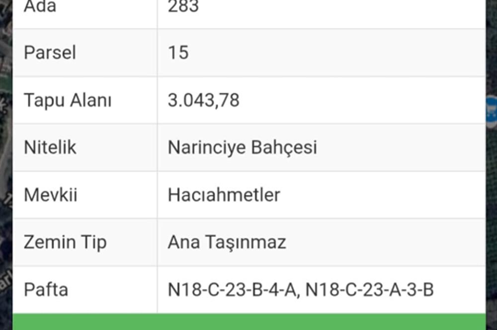 Bodrum-Bitez yatırım değeri yüksek satılık arsa