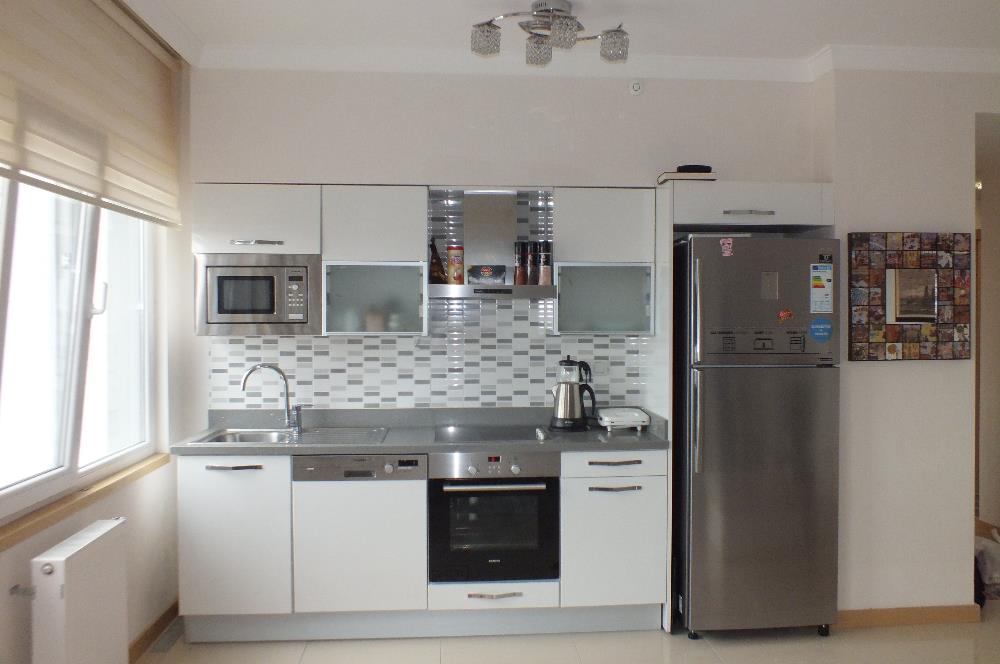 NATA VEGA KONUTLARINDA MOBİLYALI KİRALIK 1+1 DAİRE