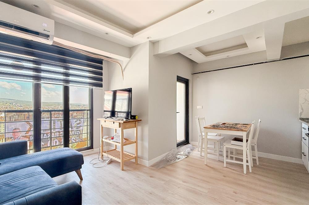 Karesi Aygören'de Satılık Eşyalı 1+1 Yerden Isıtmalı Daire