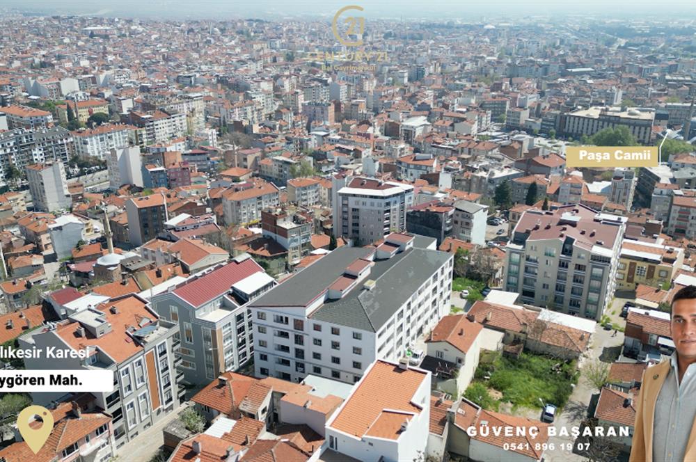 Karesi Aygören'de Satılık Eşyalı 1+1 Yerden Isıtmalı Daire