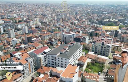 Karesi Aygören'de Satılık Eşyalı 1+1 Yerden Isıtmalı Daire