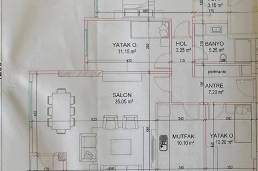 Ethem Efendi Caddesi Satılık 3+1 Özel Ada Mutfaklı Balkonlu