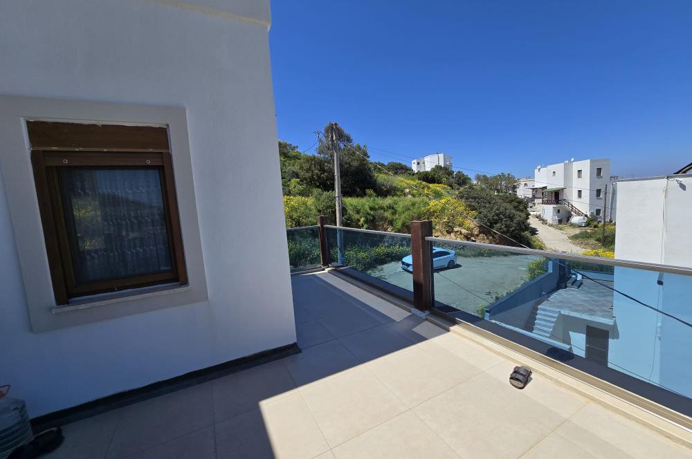 Bodrum Gümüşlükte Deniz Manzaralı 3+2 Satılık Tripleks