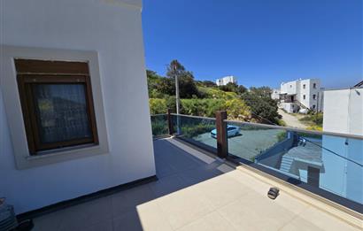 Bodrum Gümüşlükte Deniz Manzaralı 3+2 Satılık Tripleks