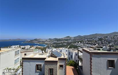 Bodrum Gümüşlükte Deniz Manzaralı 3+2 Satılık Tripleks