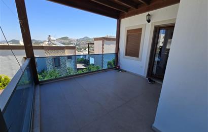 Bodrum Gümüşlükte Deniz Manzaralı 3+2 Satılık Tripleks