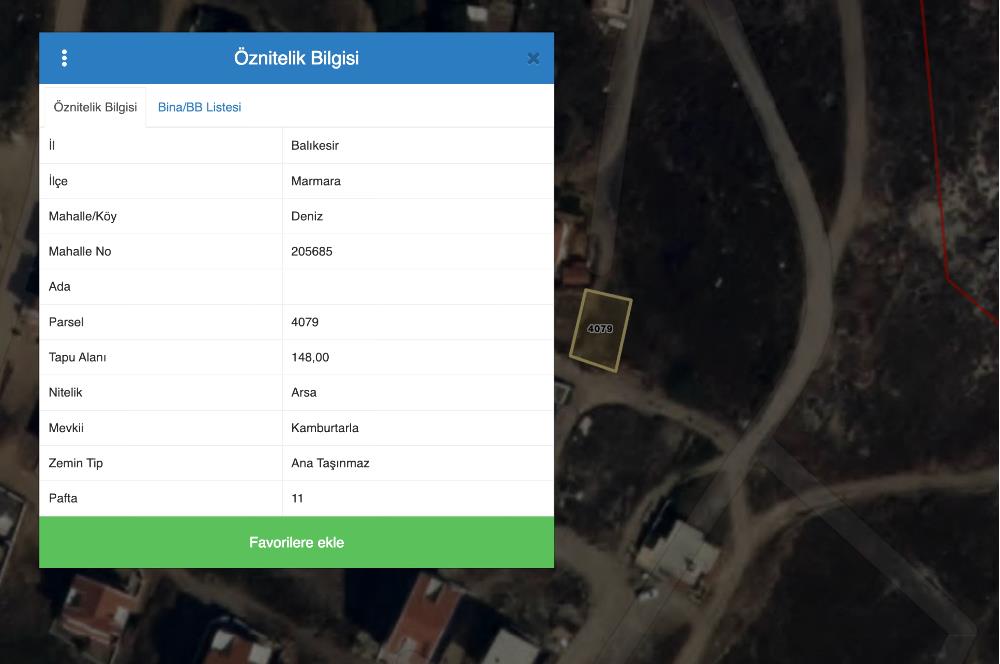 Avşa Adası Deniz Mahallesi’nde Satılık İmarlı Arsa – 148 m² Yatırım Fırsatı
