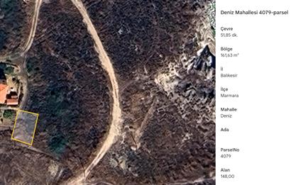 Avşa Adası Deniz Mahallesi’nde Satılık İmarlı Arsa – 148 m² Yatırım Fırsatı